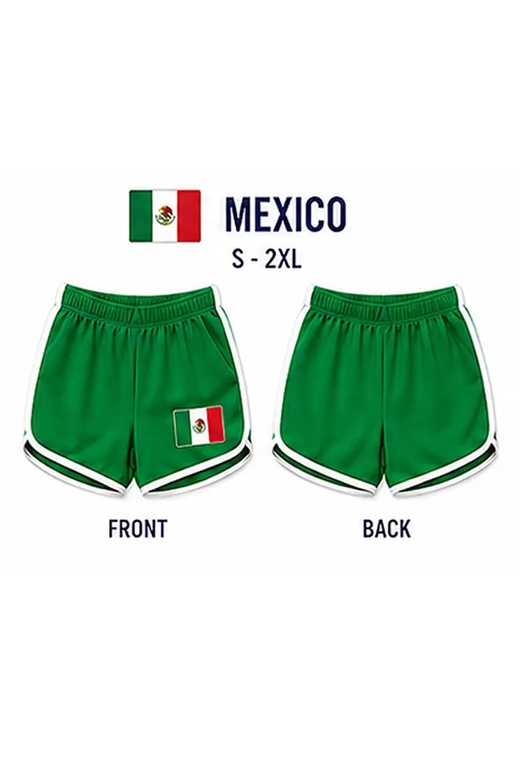 Cotton World Cup Country Flag Dolphin Shorts | Zarnesh