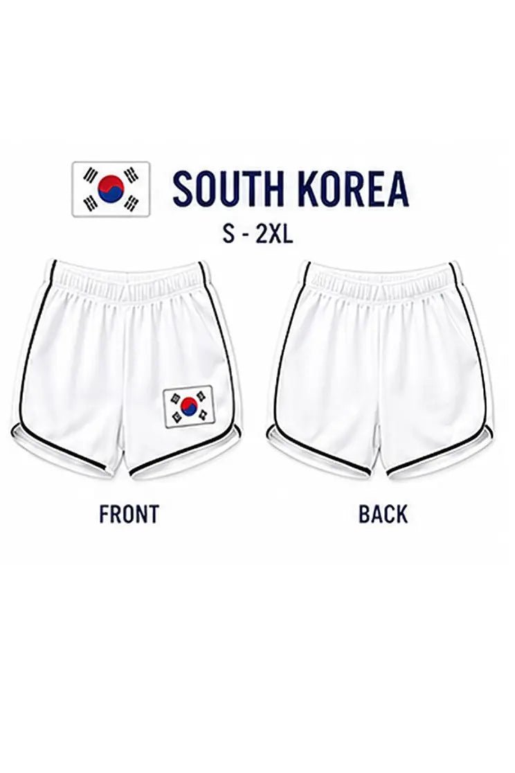 Cotton World Cup Country Flag Dolphin Shorts | Zarnesh