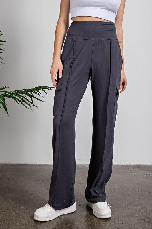 Women's Butter Straight Leg Cargo Pants | Zarnesh