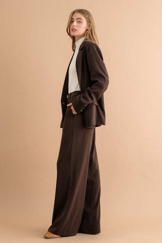 Women Double Button Blazer Jacket | Zarnesh