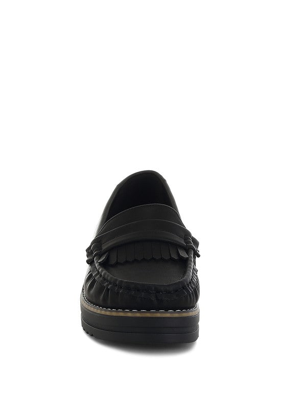 Women’s Croyda Fringed Nubuck Loafers | Zarnesh