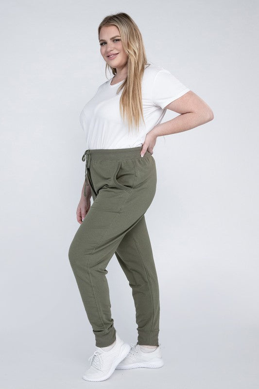 Women Plus-Size Jogger Pants | Zarnesh