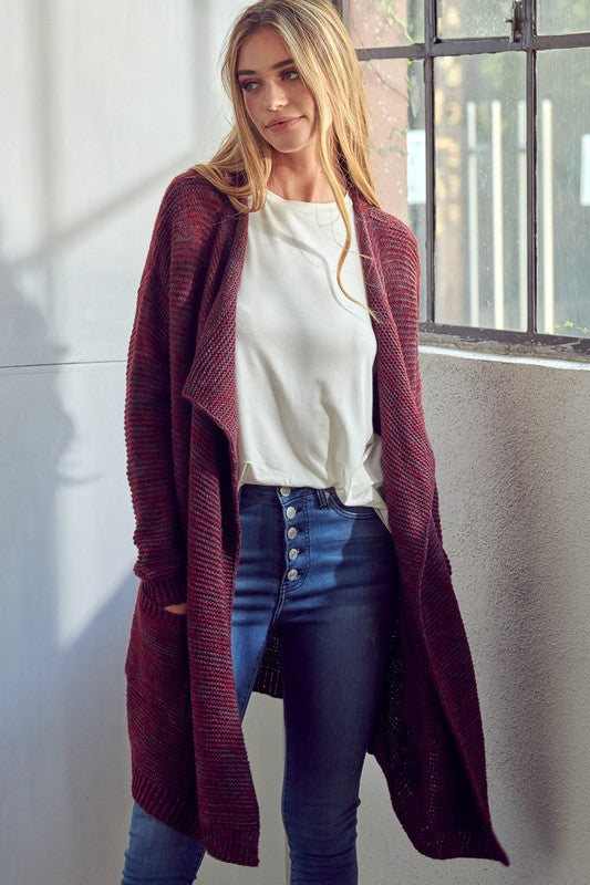 Women Chunky Sweater Knit Cardigan | Zarnesh