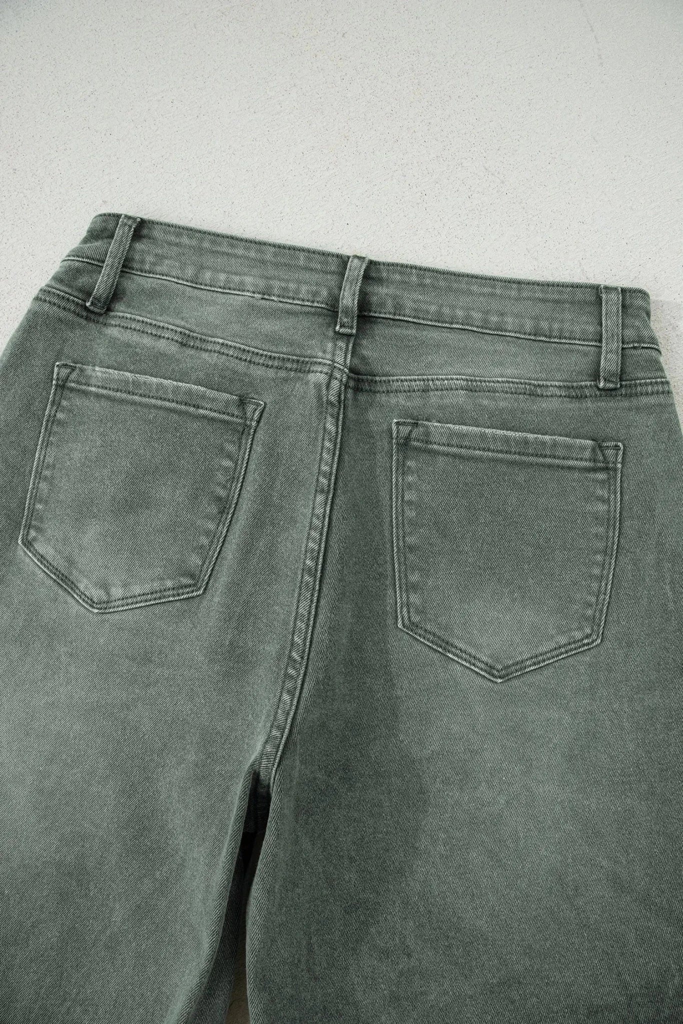 Denim Karla Edge Distressed Wide Leg Jeans | Zarnesh