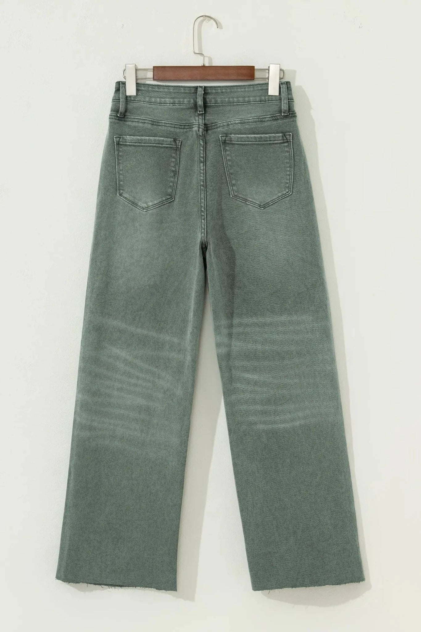 Denim Karla Edge Distressed Wide Leg Jeans | Zarnesh