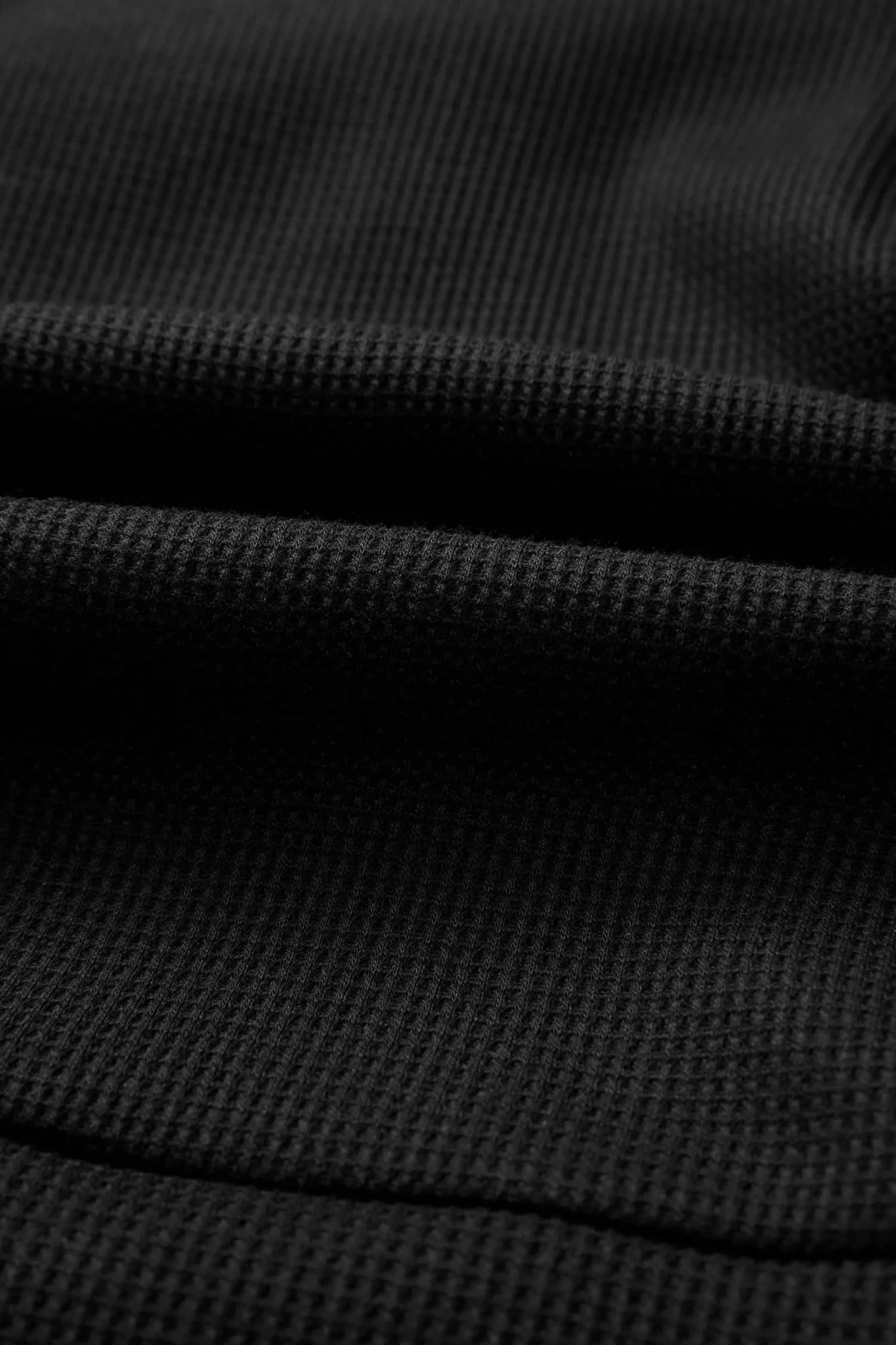 Denim Waffle Knit Colorblock Polo Shirt | Zarnesh