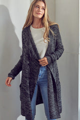 Women Chunky Sweater Knit Cardigan | Zarnesh