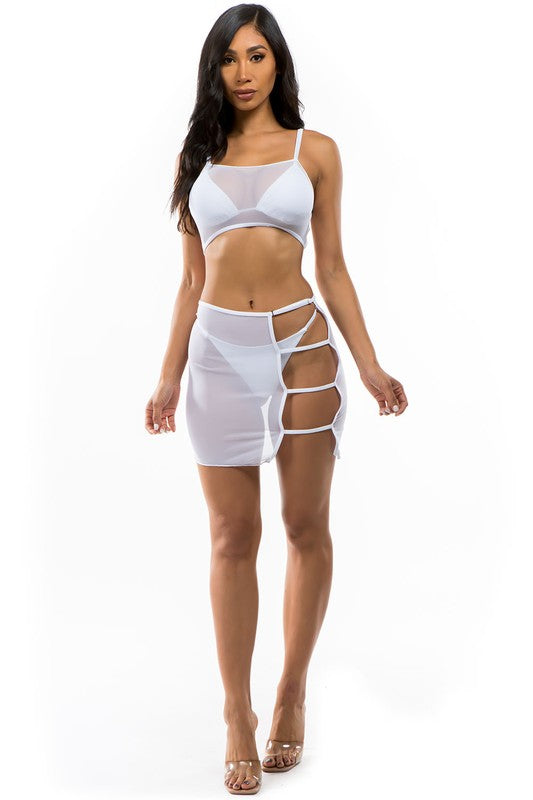 Women Mesh Cover Two-Piece zarnesh.com