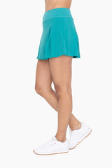 Women's Two Pleat Active Tennis Skort | Zarnesh