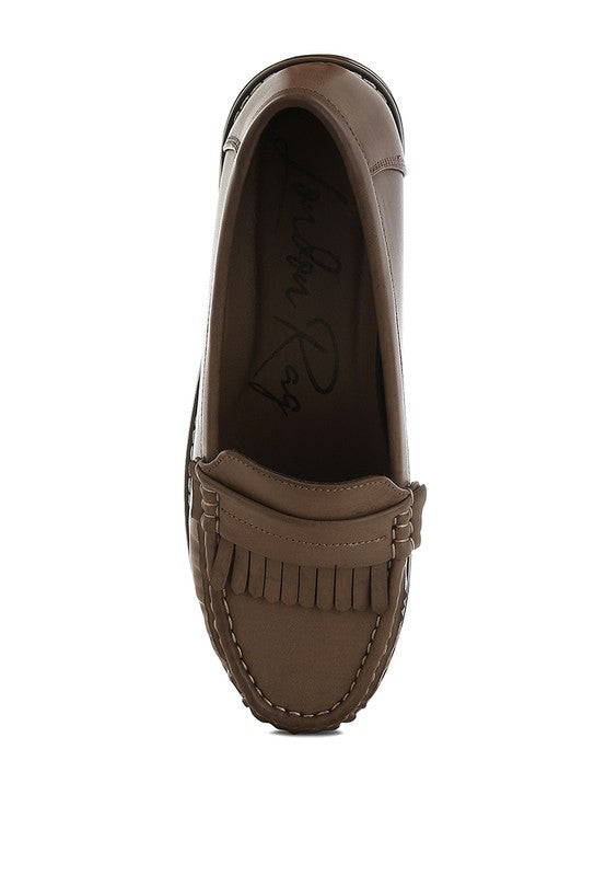 Women’s Croyda Fringed Nubuck Loafers | Zarnesh