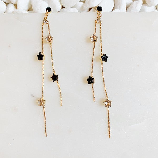 Illuminate Your Style with Strands of Stars Earrings | Zarnesh