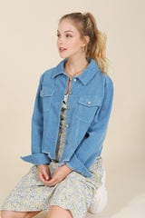 Women’s Frayed Corduroy Jacket | Zarnesh