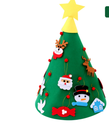 Festive Elegance: Felt Cloth for Christmas Tree Decoration