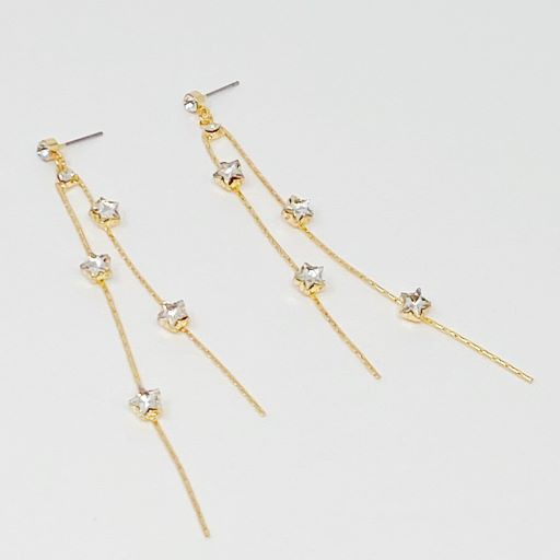 Illuminate Your Style with Strands of Stars Earrings | Zarnesh