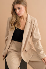 Women Double Button Blazer Jacket | Zarnesh