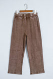 High Waisted Acid Wash Slouchy Sweatpants | Zarnesh