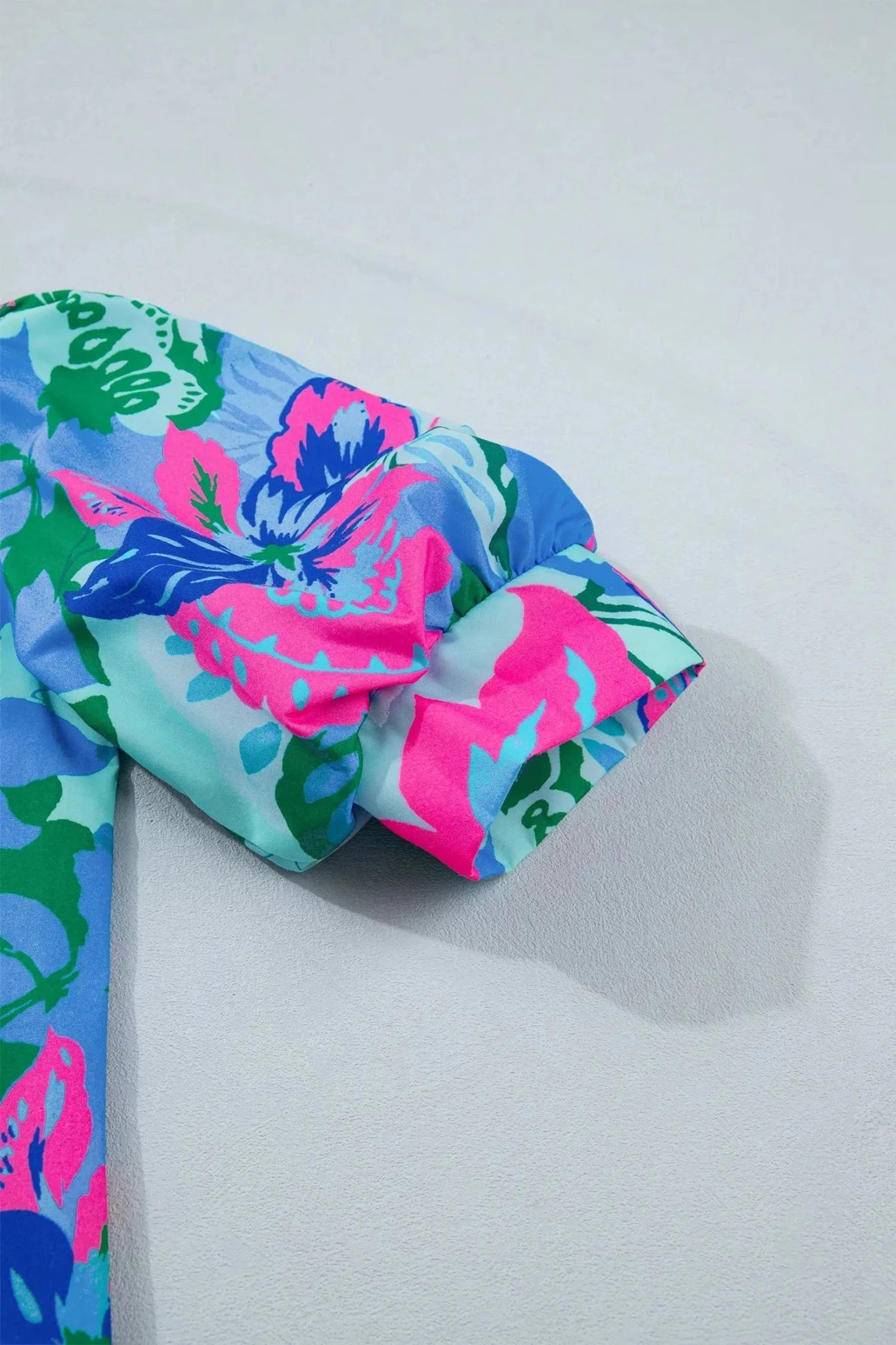 Tropical Ivanna Print Half Sleeve Blouse Top | Zarnesh