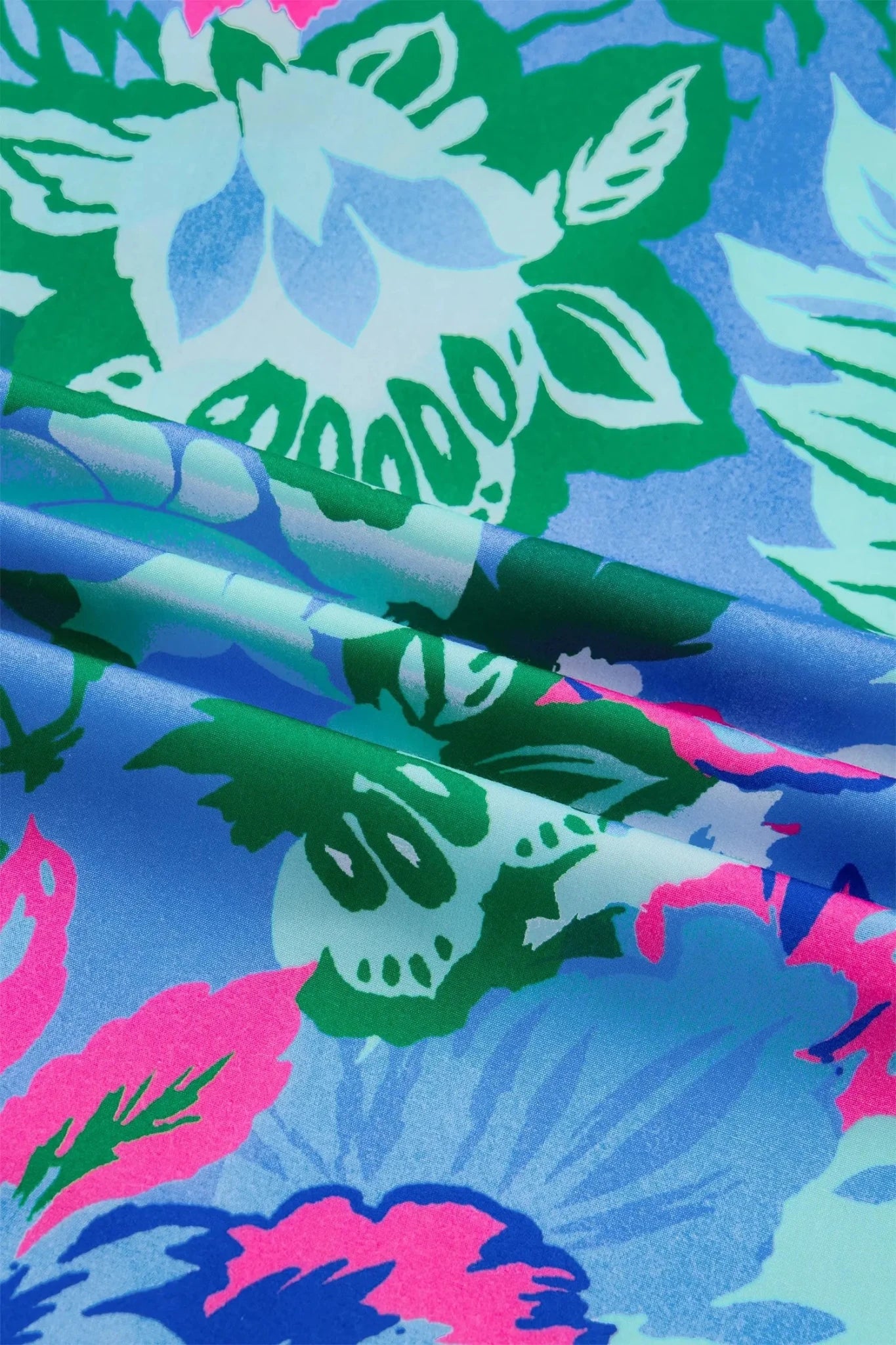 Tropical Ivanna Print Half Sleeve Blouse Top | Zarnesh