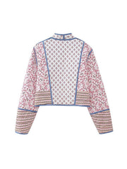 Women Reversible printed jacket | Zarnesh