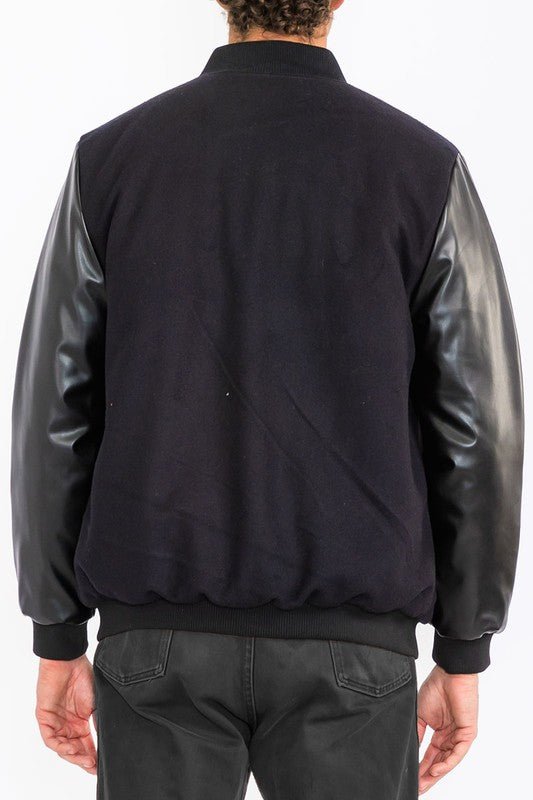 Men Lettermans Varsity Jacket | Zarnesh