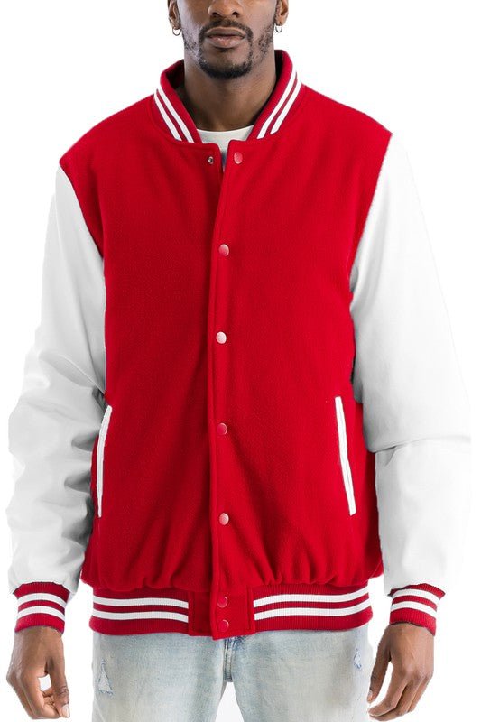 Men Lettermans Varsity Jacket | Zarnesh