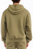 Men’s Casual Solid Fleece Tech Hooded | Zarnesh