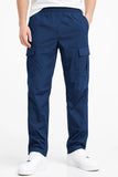 Men's Nylon Cargo Jogger Pants with Pockets | Zarnesh