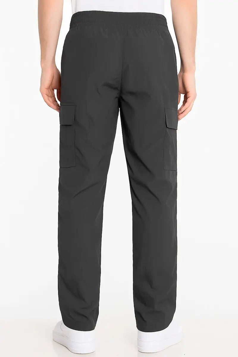 Men's Nylon Cargo Jogger Pants with Pockets | Zarnesh