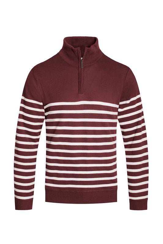 Men's Quarter Zipper Pullover Sweater | Zarnesh