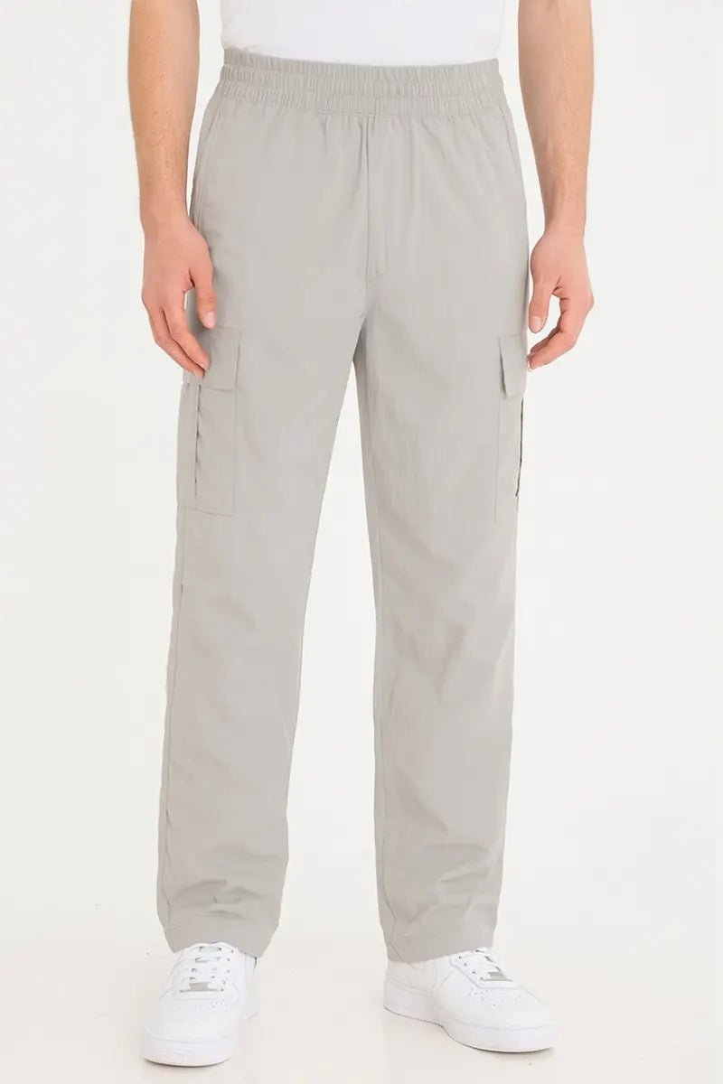Men's Relaxed Fit Classic Nylon Cargo Pants | Zarnesh