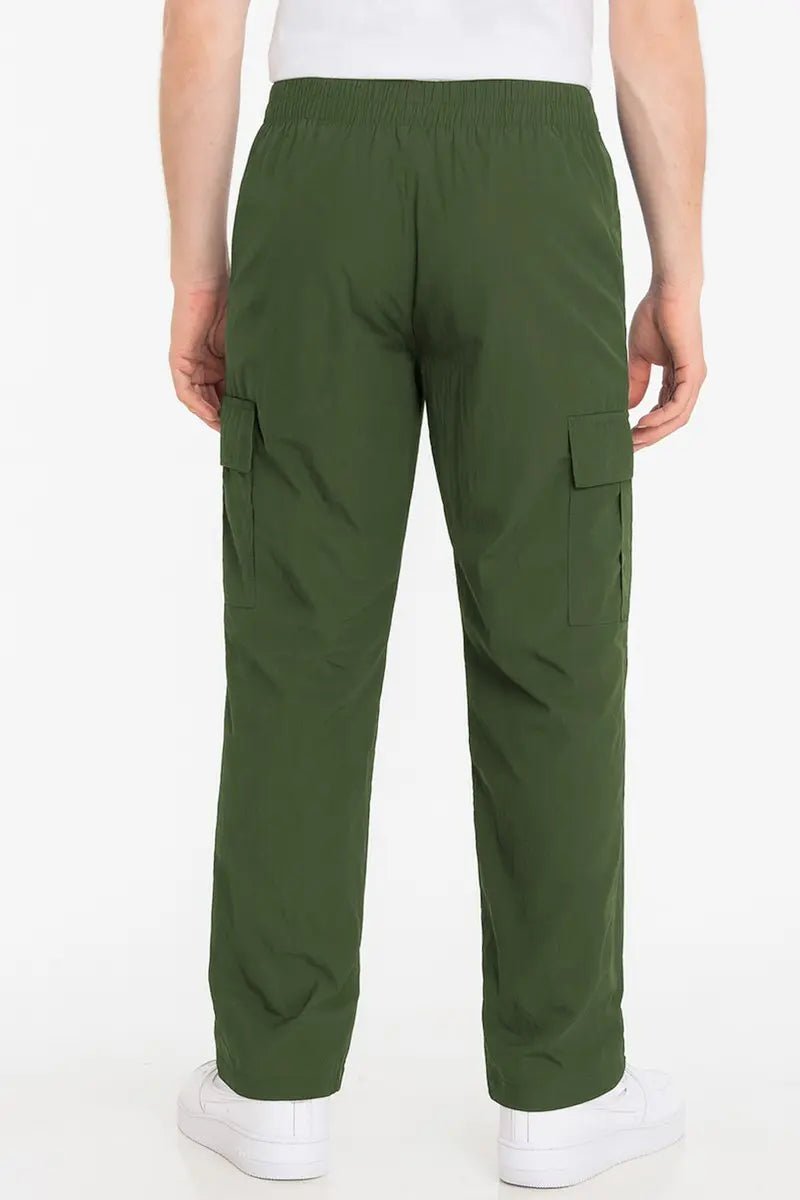 Men's Relaxed Fit Classic Nylon Cargo Pants | Zarnesh