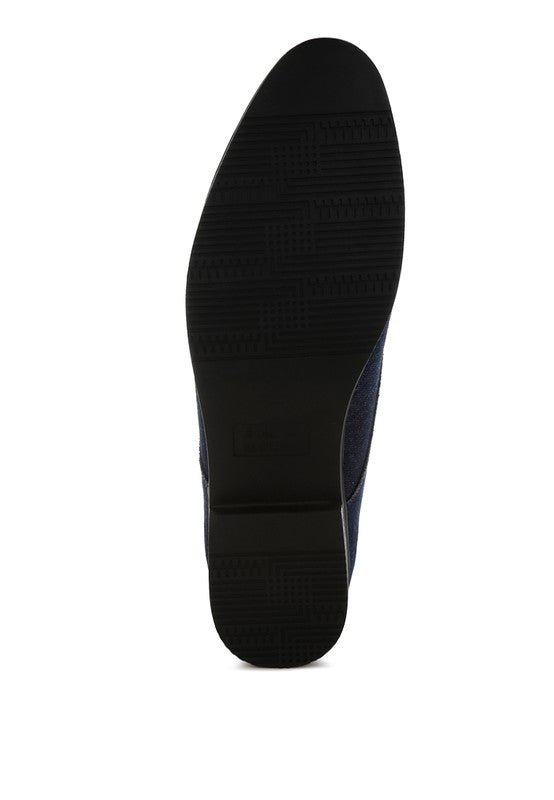 Men’s Zapier Denim Lace Up Oxford Shoes | Zarnesh