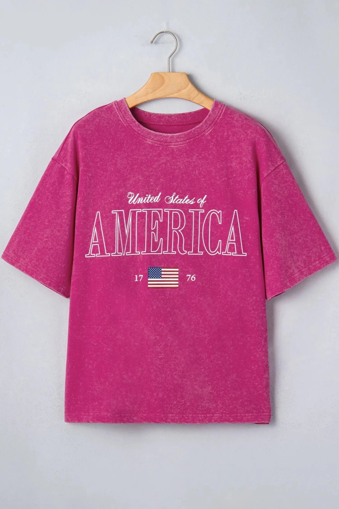 Mineral Wash America 1776 Graphic T-Shirt | Zarnesh