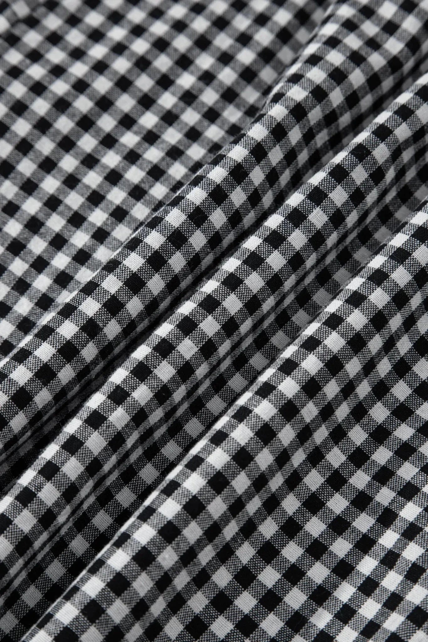 Plus Size Plaid Gingham Ruffle High Waist Shorts | Zarnesh