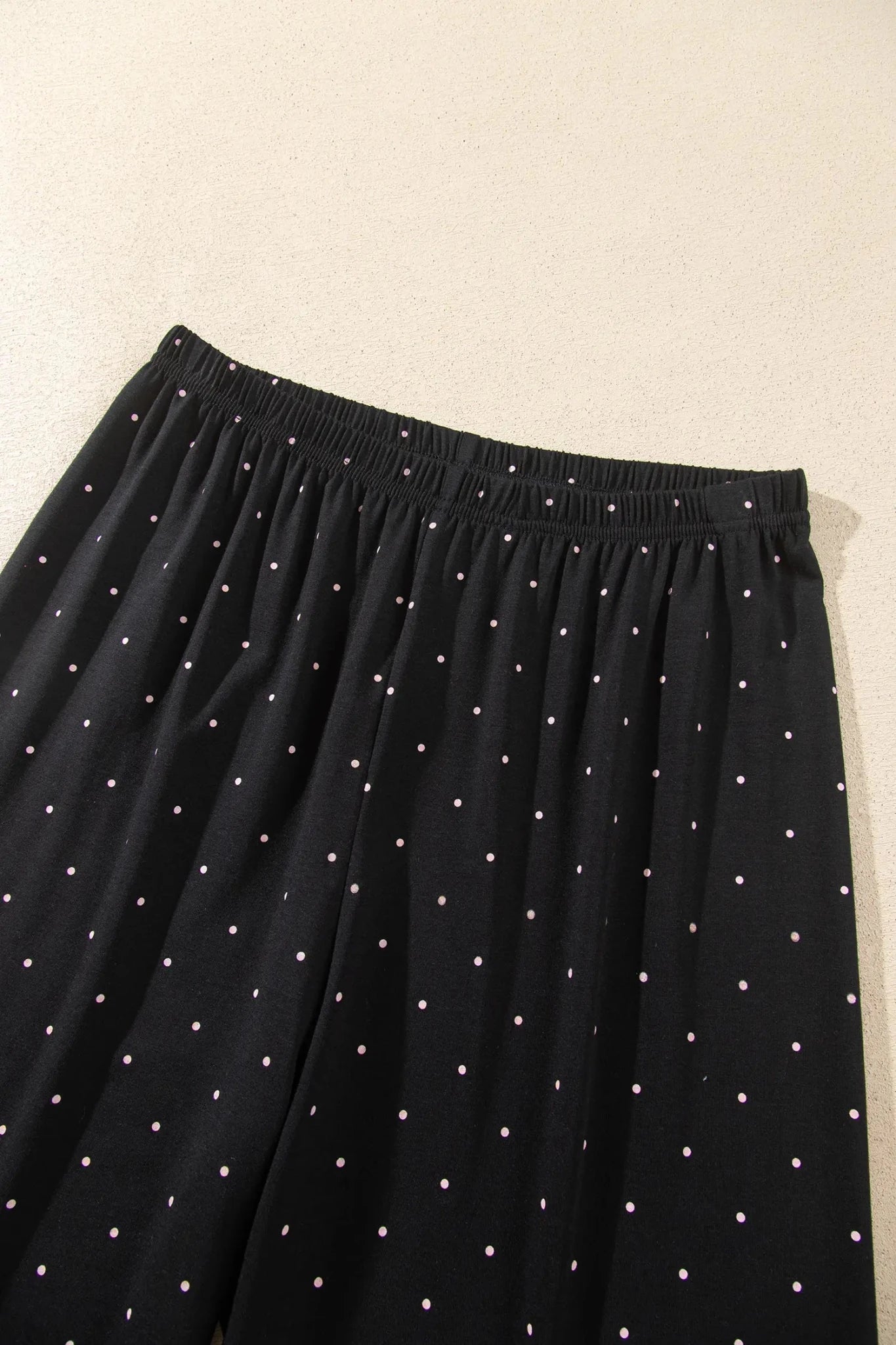Black pants on a white background