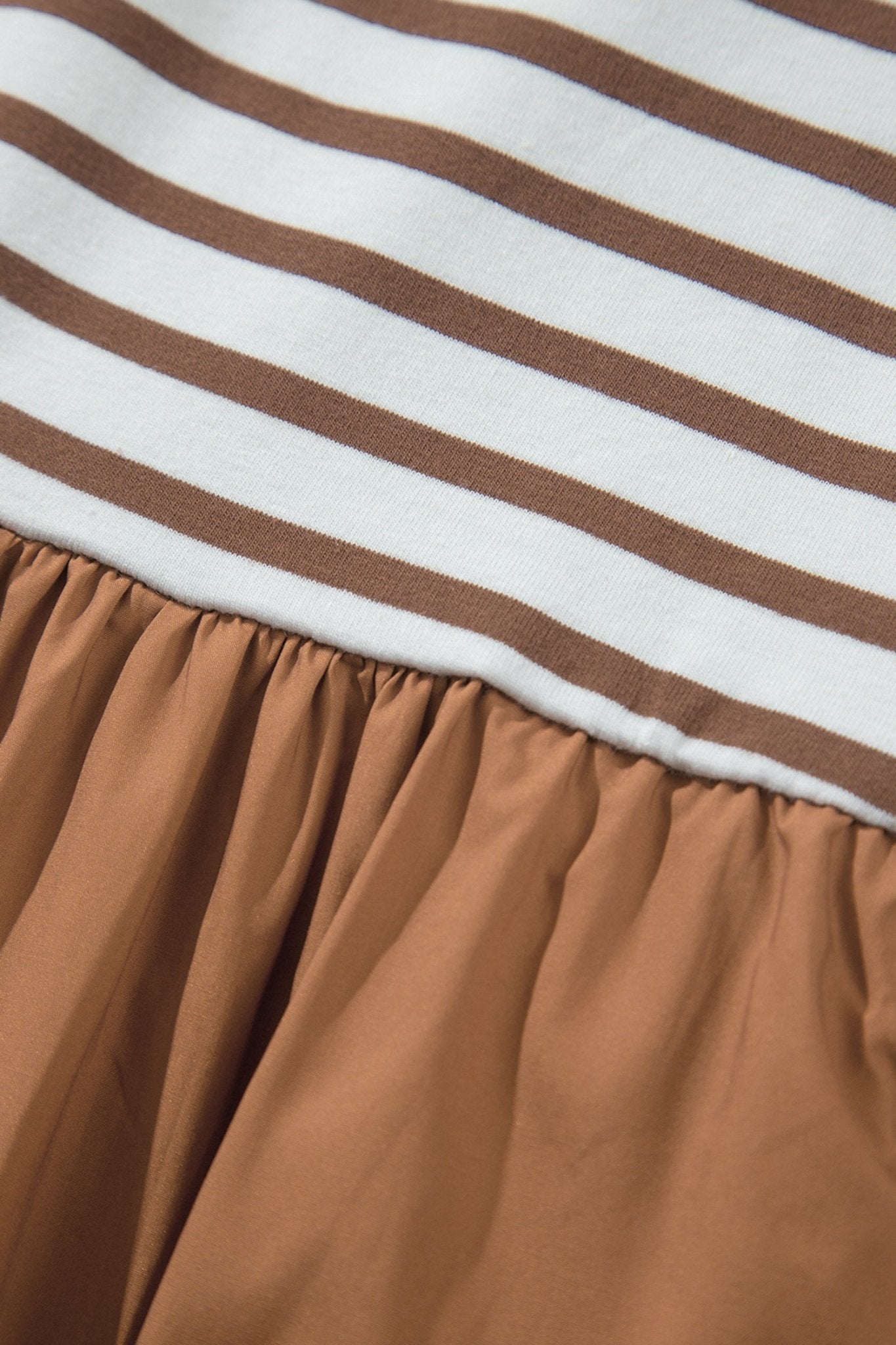 Sleeveless Striped Pockets Gathered Maxi Dress | Zarnesh