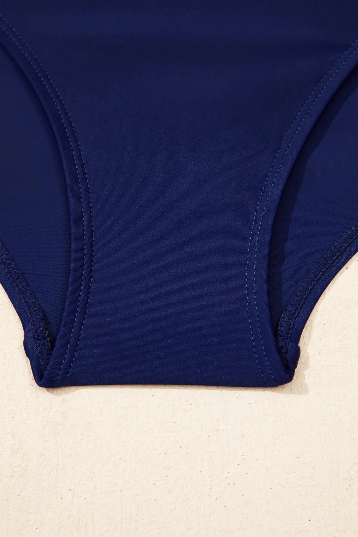 Stripe V Neck Padded Cross Back Swimsuit | Zarnesh