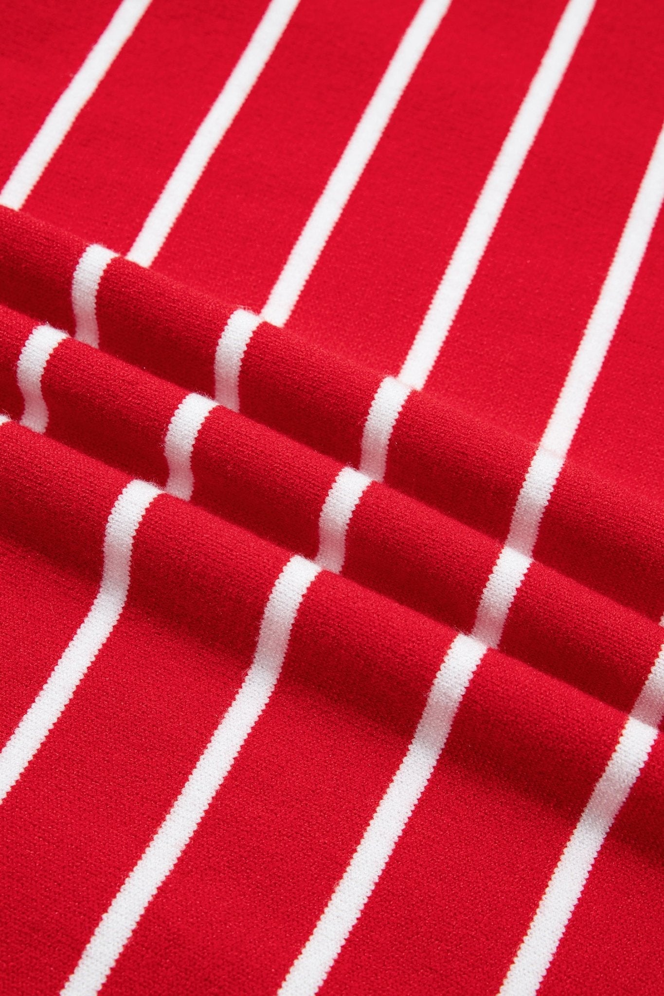 Striped Half Sleeve Drop Shoulder Sweater | Zarnesh - Zarnesh