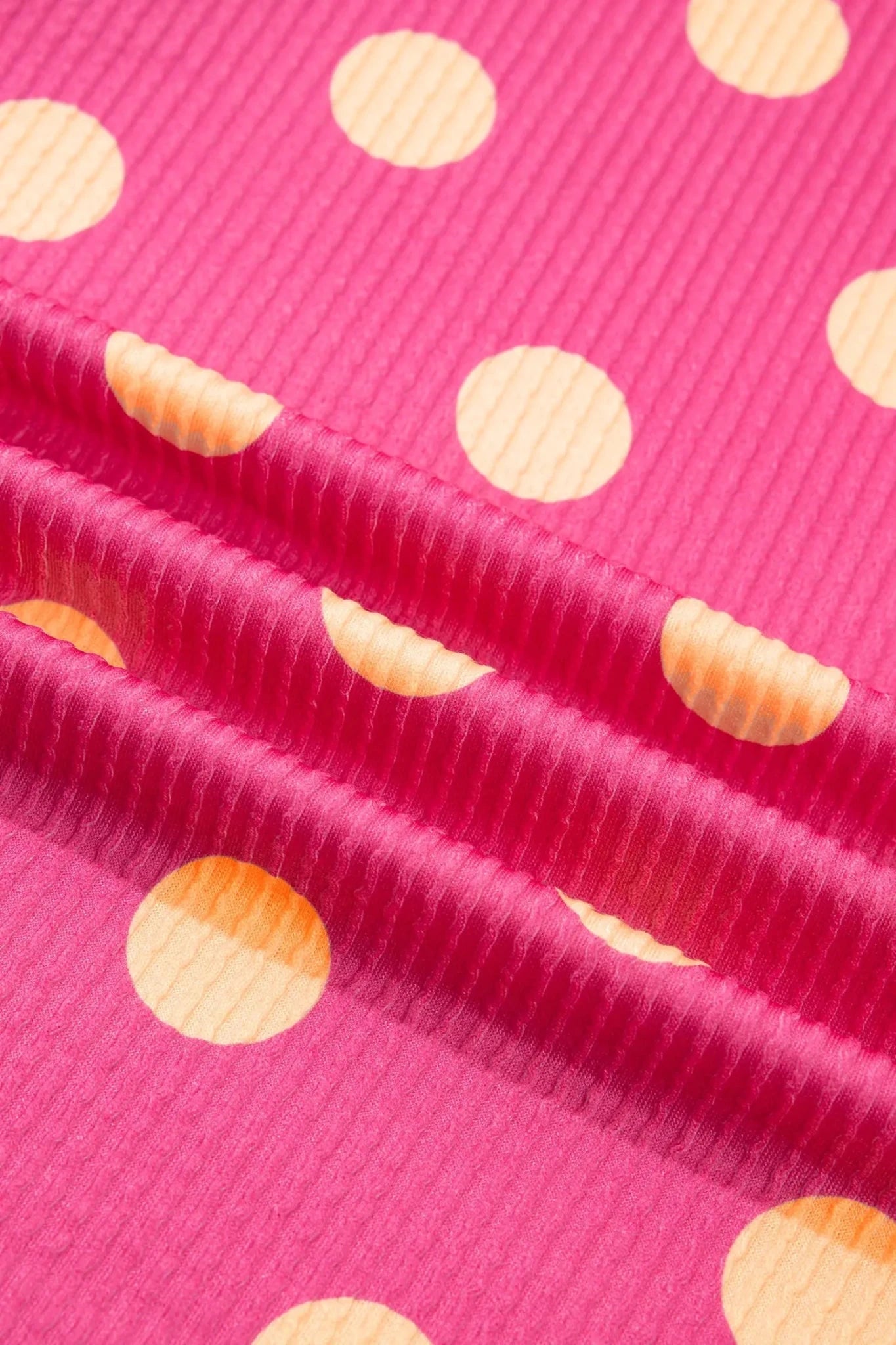 Textured Polka Dot Drop Shoulder T-Shirt | Zarnesh