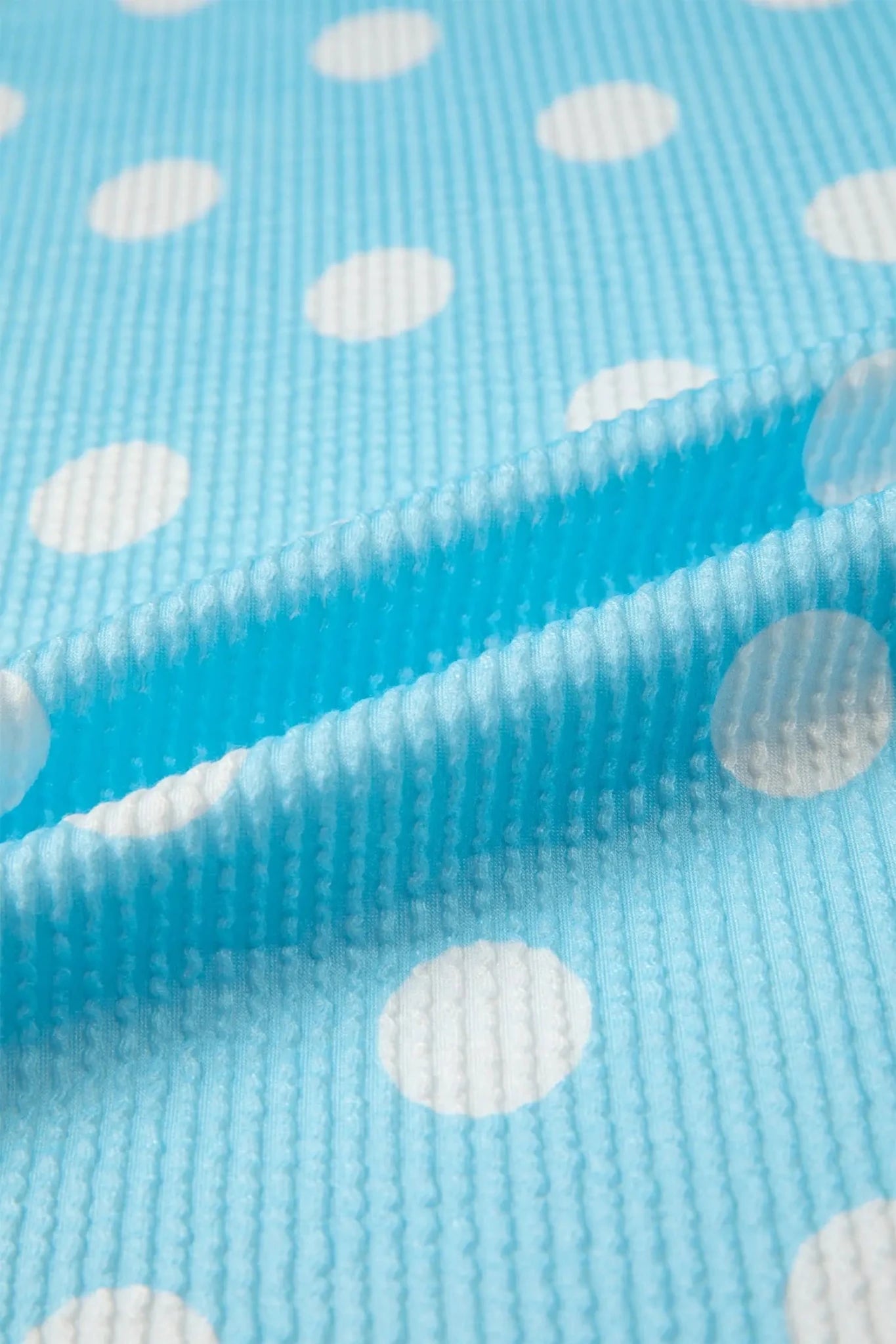 Textured Polka Dot Drop Shoulder T-Shirt | Zarnesh