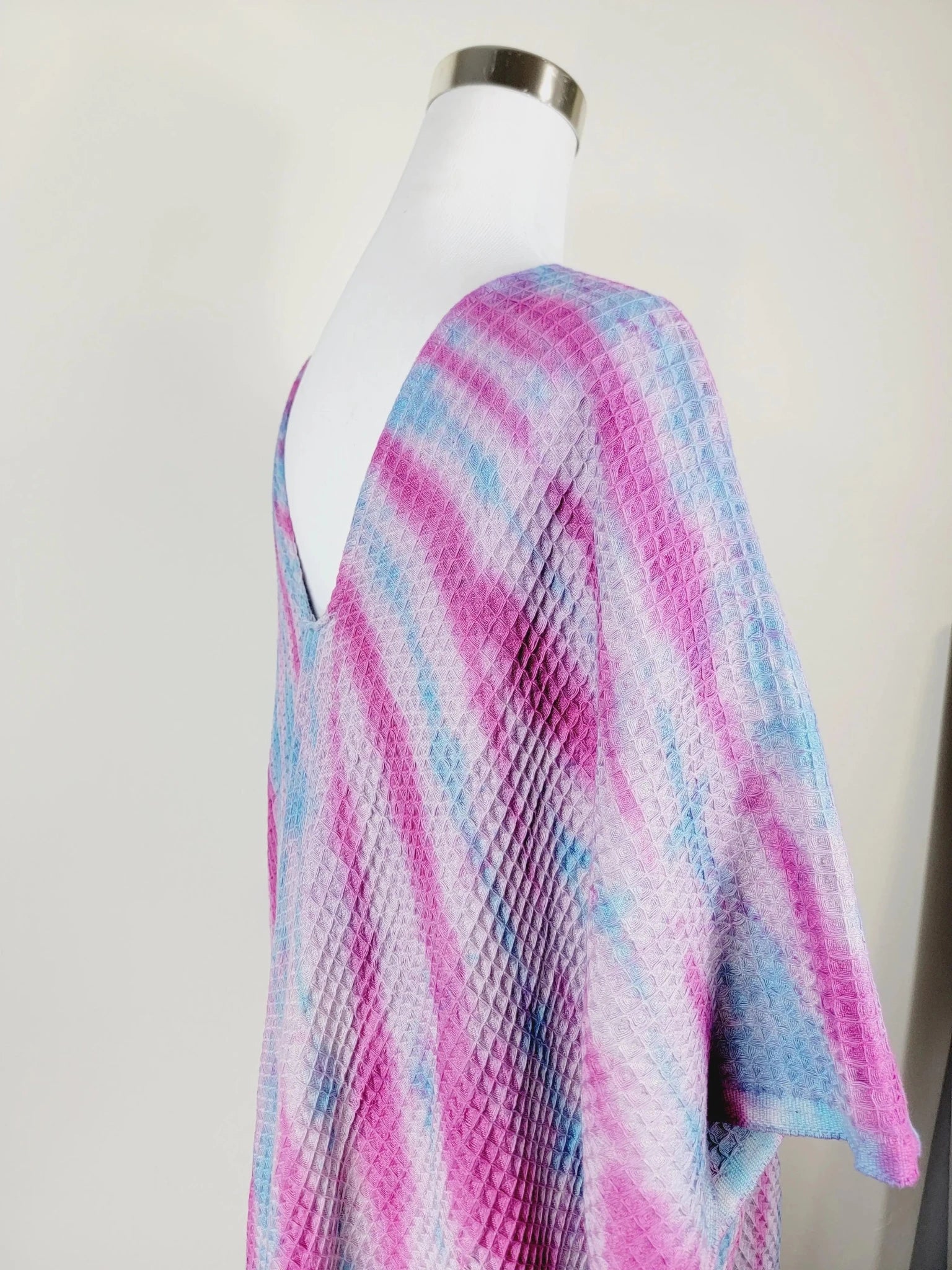 Tie-Dye Waffle Beach Cover-Up Towel One Size | Zarnesh