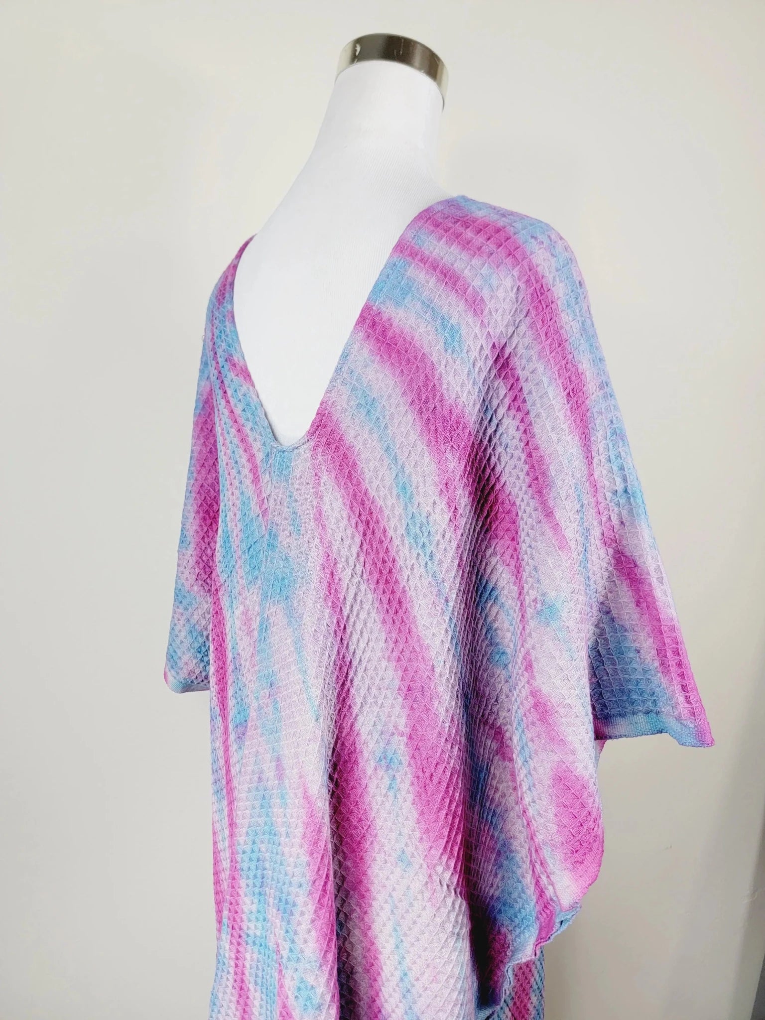 Tie-Dye Waffle Beach Cover-Up Towel One Size | Zarnesh