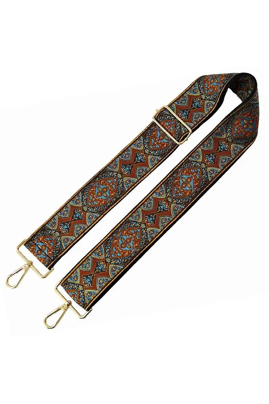 Tribal Guitar Style 2 inch Wide Purse Strap | Zarnesh