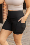 Tummy Control Biker Shorts with Pockets | Zarnesh