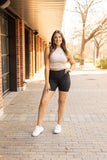 Tummy Control Biker Shorts with Pockets | Zarnesh