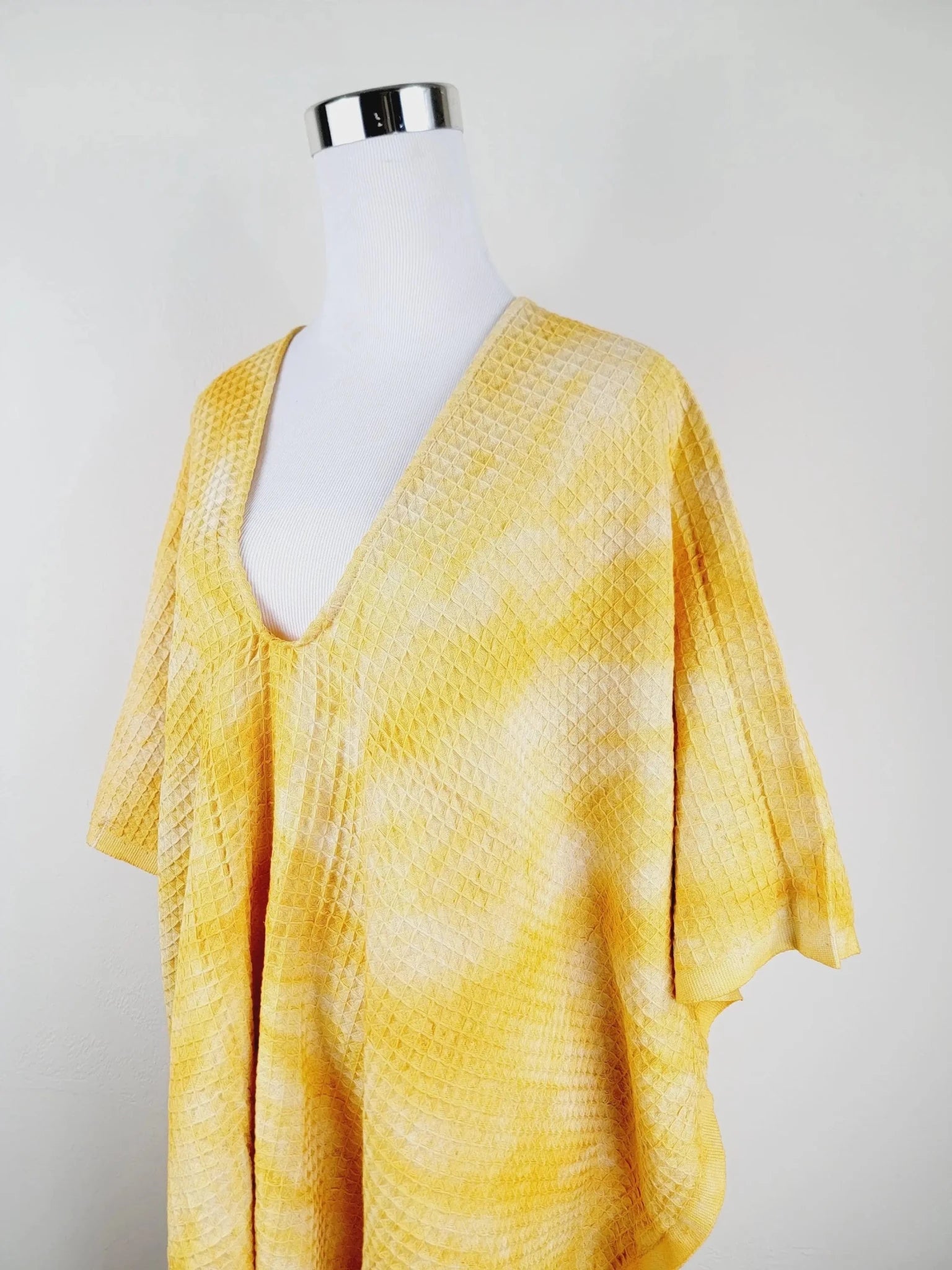 Waffle Tie-Dye Beach Towel Cover-Up One Size | Zarnesh