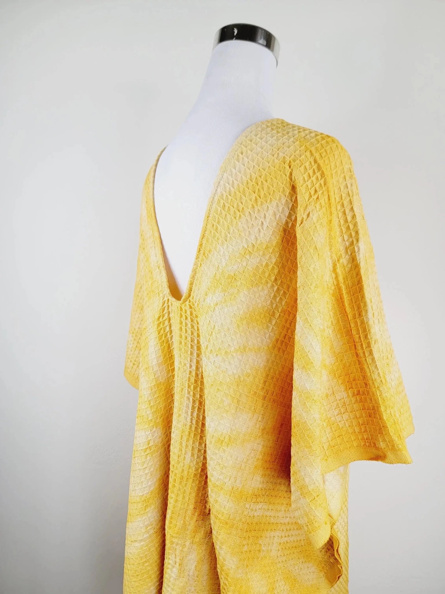 Waffle Tie-Dye Beach Towel Cover-Up One Size | Zarnesh