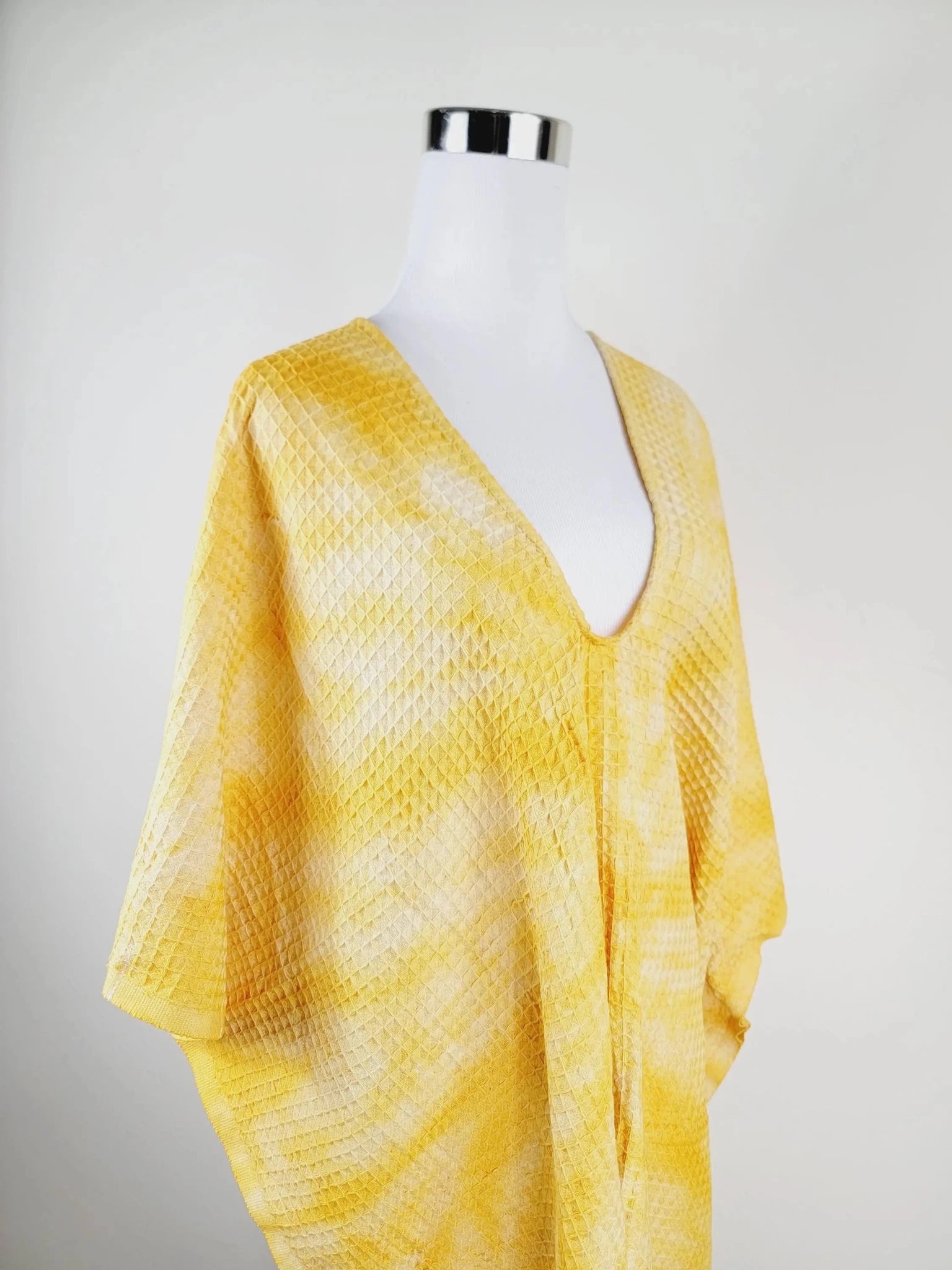 Waffle Tie-Dye Beach Towel Cover-Up One Size | Zarnesh
