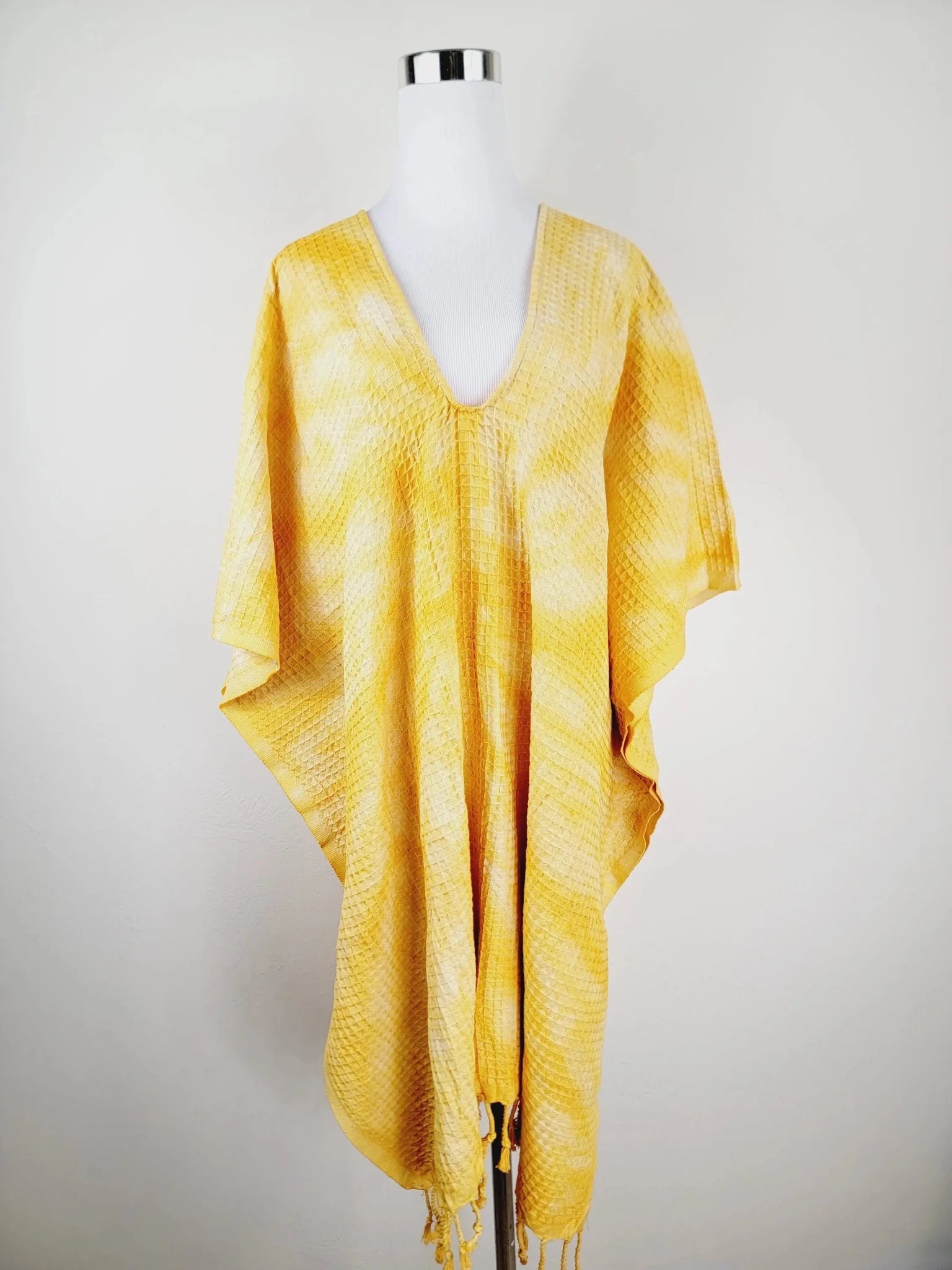 Waffle Tie-Dye Beach Towel Cover-Up One Size | Zarnesh
