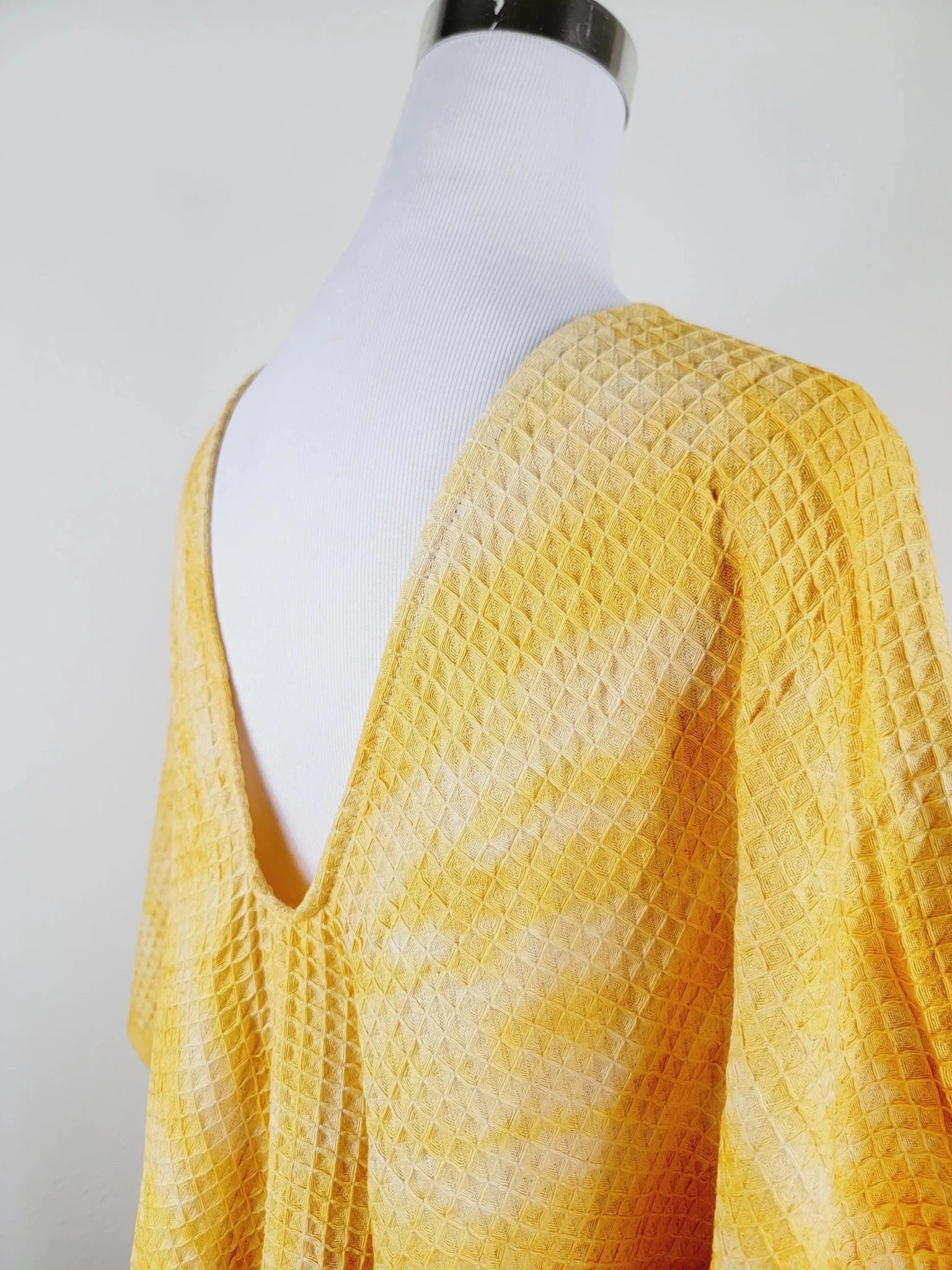 Waffle Tie-Dye Beach Towel Cover-Up One Size | Zarnesh